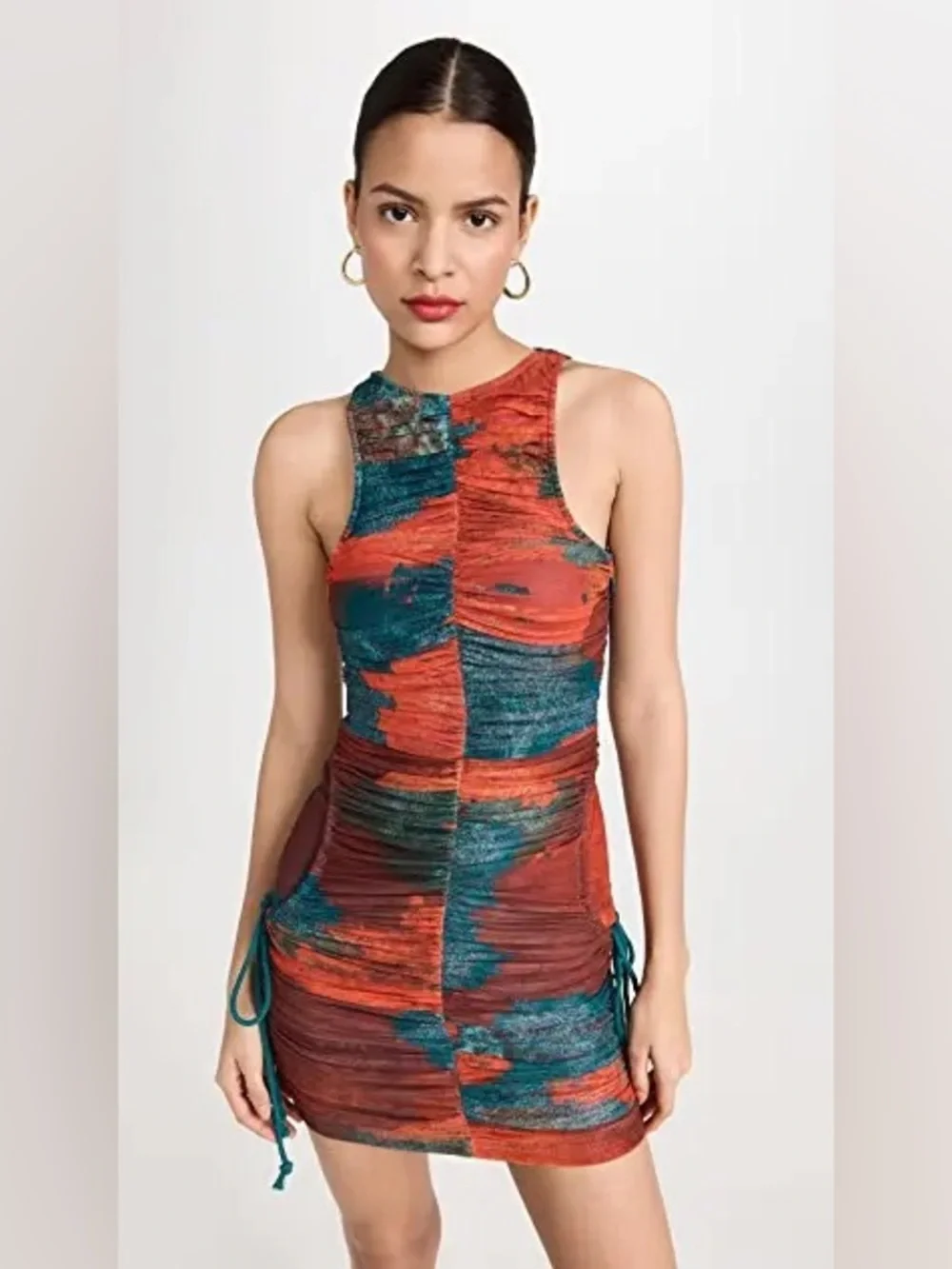 Andrea Iyamah Kasi Mesh Mini Dress ~ Size XS ~ NWT - Picture 3 of 10